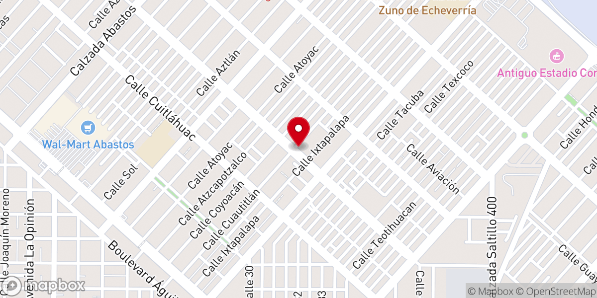 Map showing location of IGLESIA CRISTIANA PEÑA DE HOREB de las ASAMBLEAS DE DIOS, A.R.