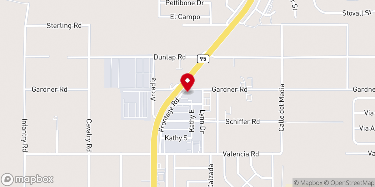 Map showing location of The Way Christian Church
