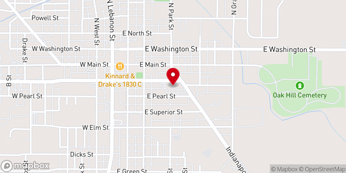 Map showing location of Saint Joseph Roman Catholic Church-Five Loaves Two Fish Food Pantry
