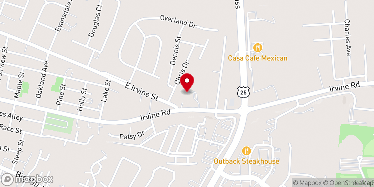 Map showing location of LIFEChurch