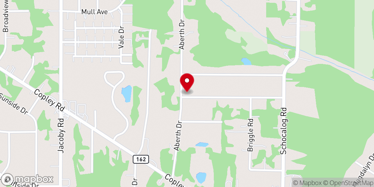 Map showing location of Faith Baptist Church
