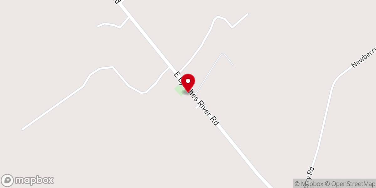 Map showing location of Fair Hope Church