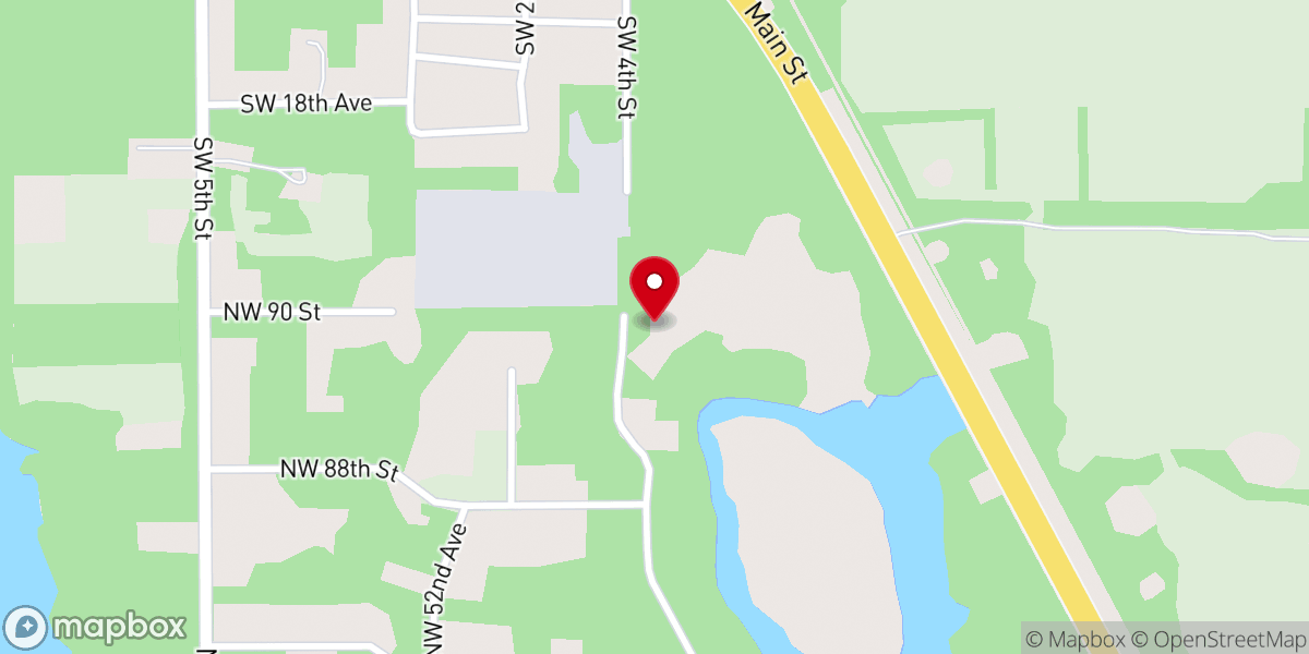 Map showing location of Forward Church Ministries Inc
