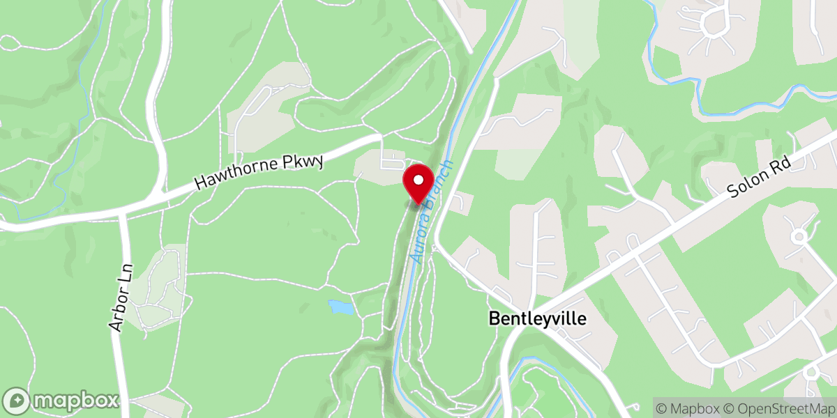Map showing location of Henry church rock overlook