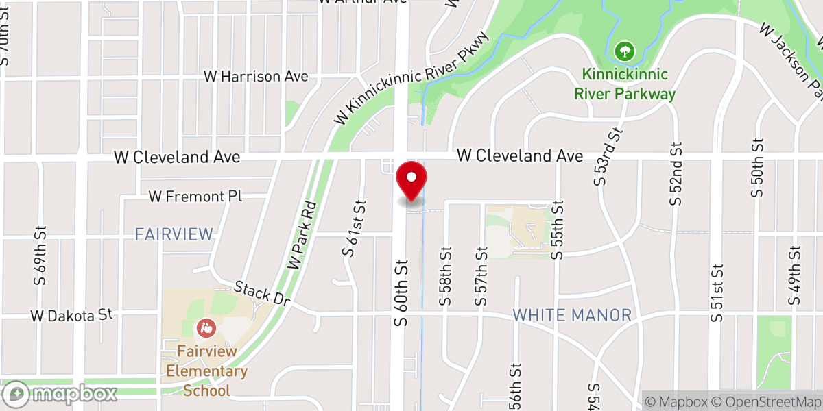 Map showing location of Beth HaMidrash Baptist Congregation