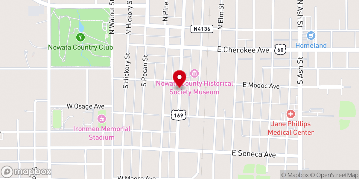Map showing location of Saint Catherines Catholic Church