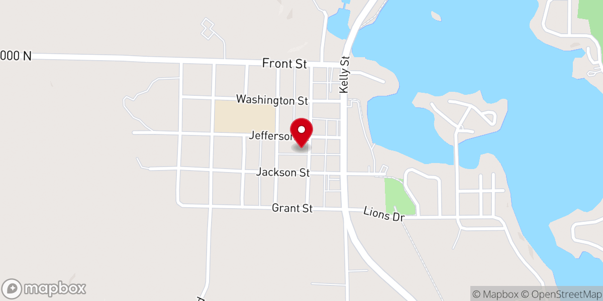 Map showing location of Weston Street Bible Church