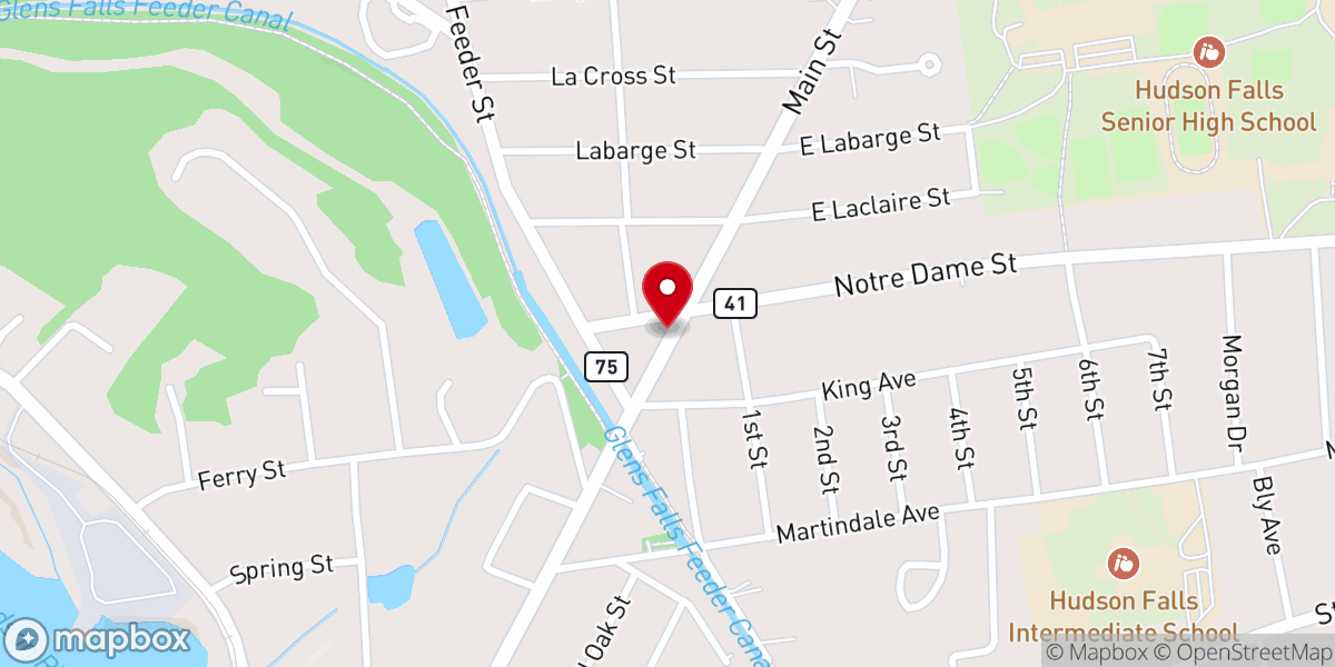 Map showing location of New Fire Church
