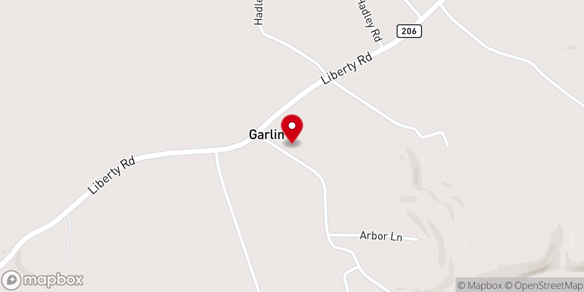 Map showing location of Calvary Temple Church