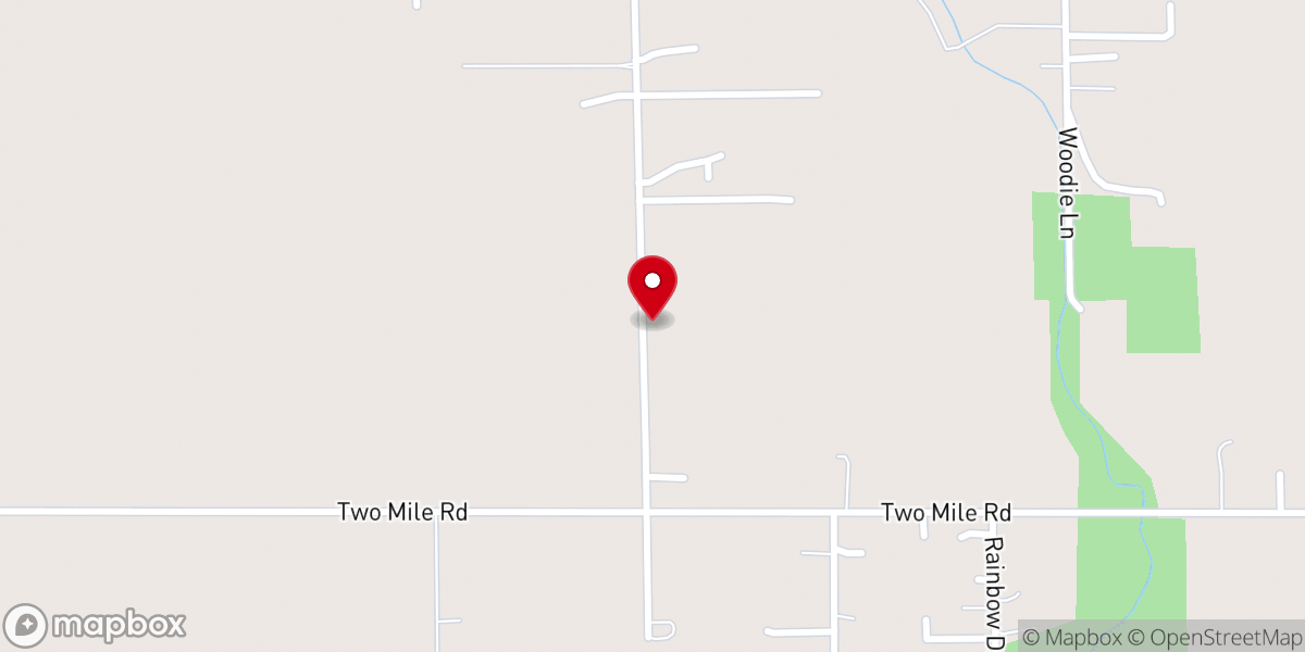 Map showing location of Lighthouse Church