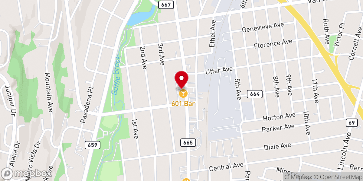 Map showing location of Northern Jersey Church of Christ
