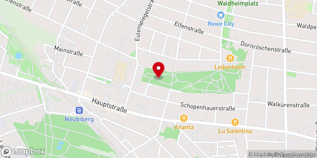 Map showing location of Elisabethkapelle