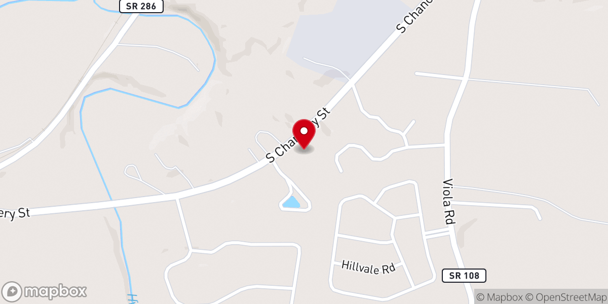Map showing location of Living Word Fellowship