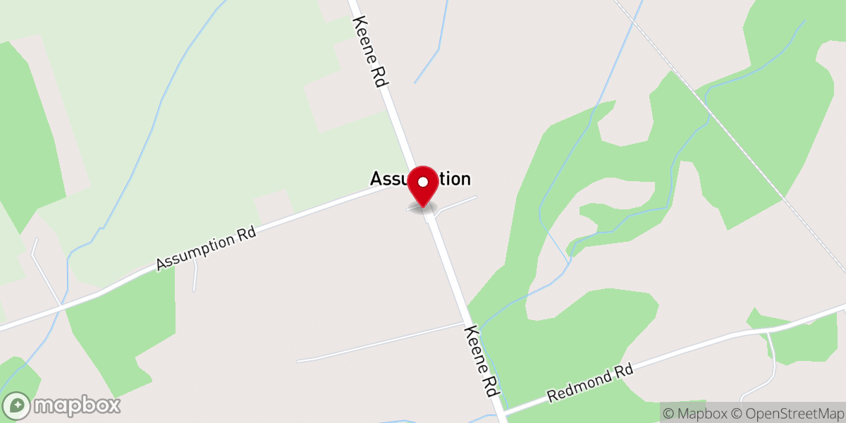 Map showing location of Our Lady Of Assumption Church