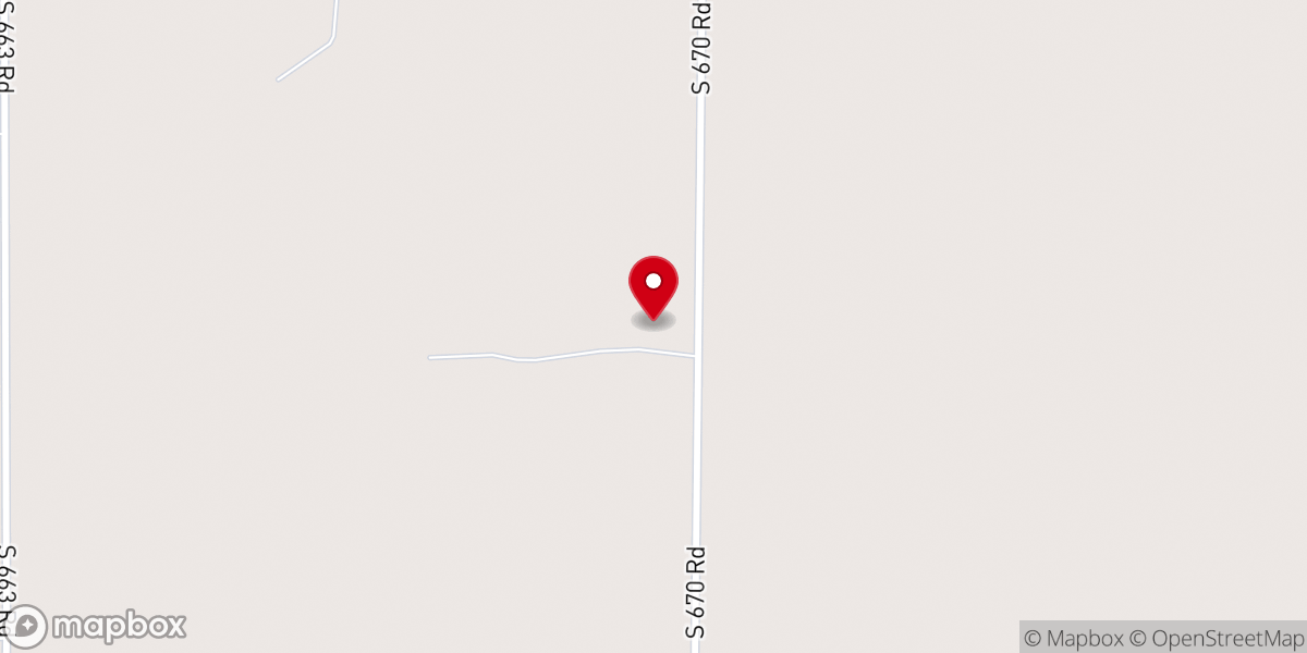 Map showing location of Crosswired Cowboy Church
