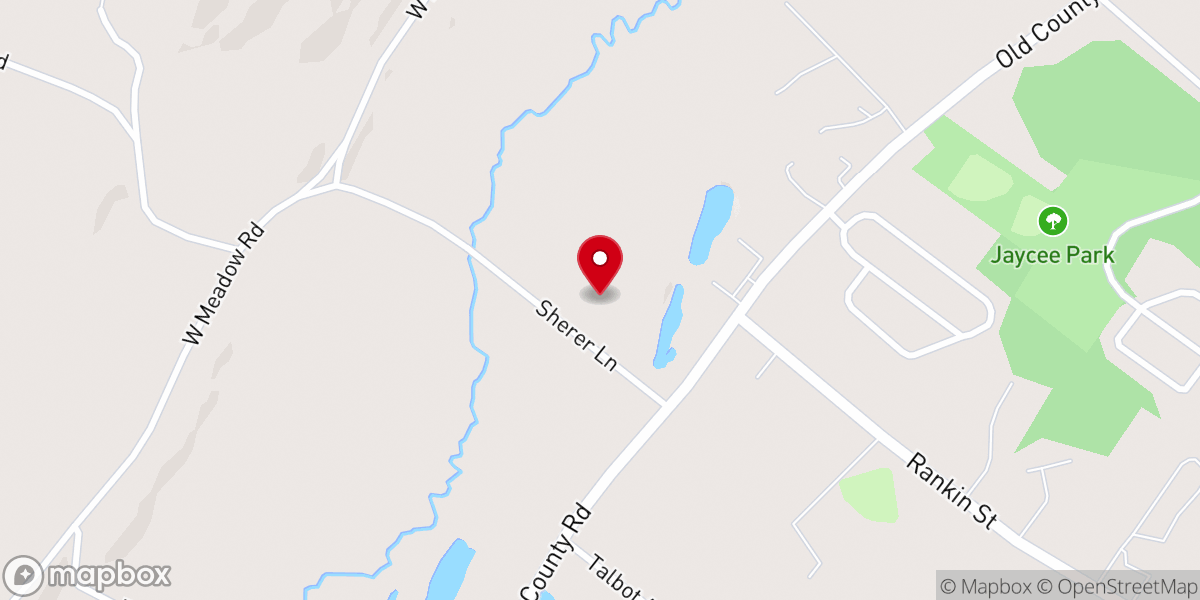 Map showing location of Salvage Church