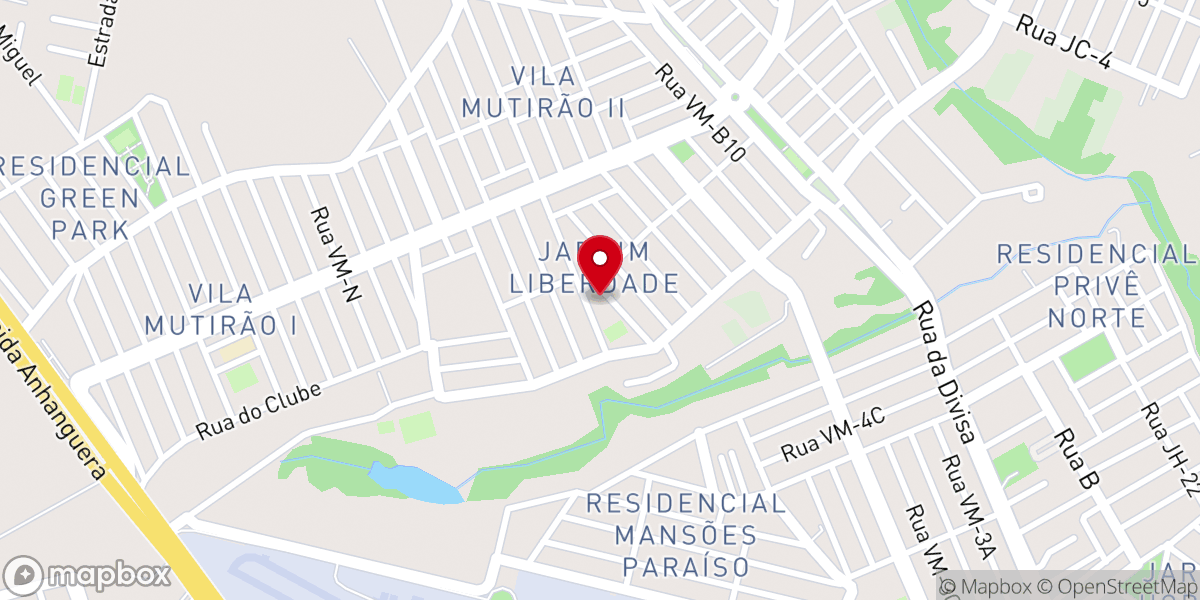 Map showing location of Paróquia Nossa Senhora da Libertação