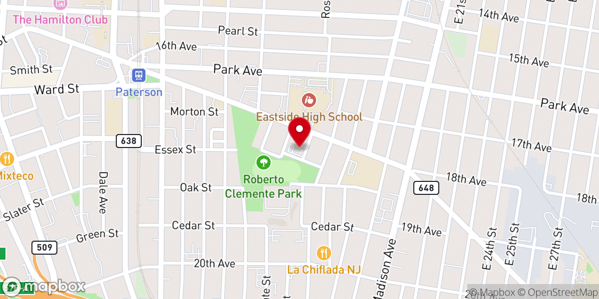 Map showing location of Saint Athanasios Greek Orthodox Church