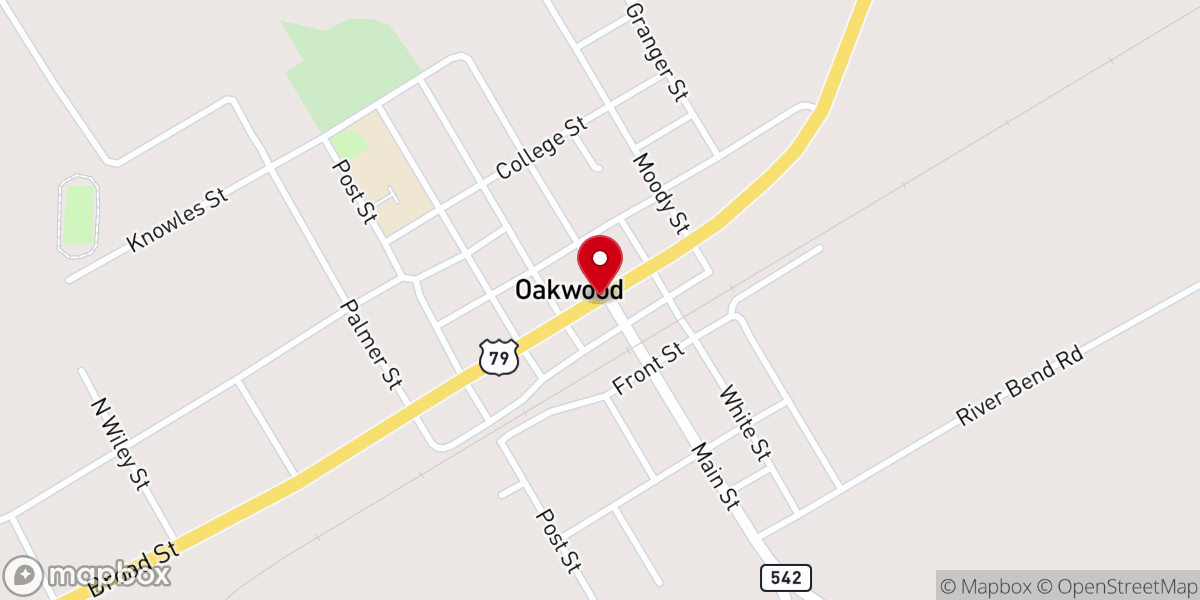 Map showing location of Spirit of God Ministries