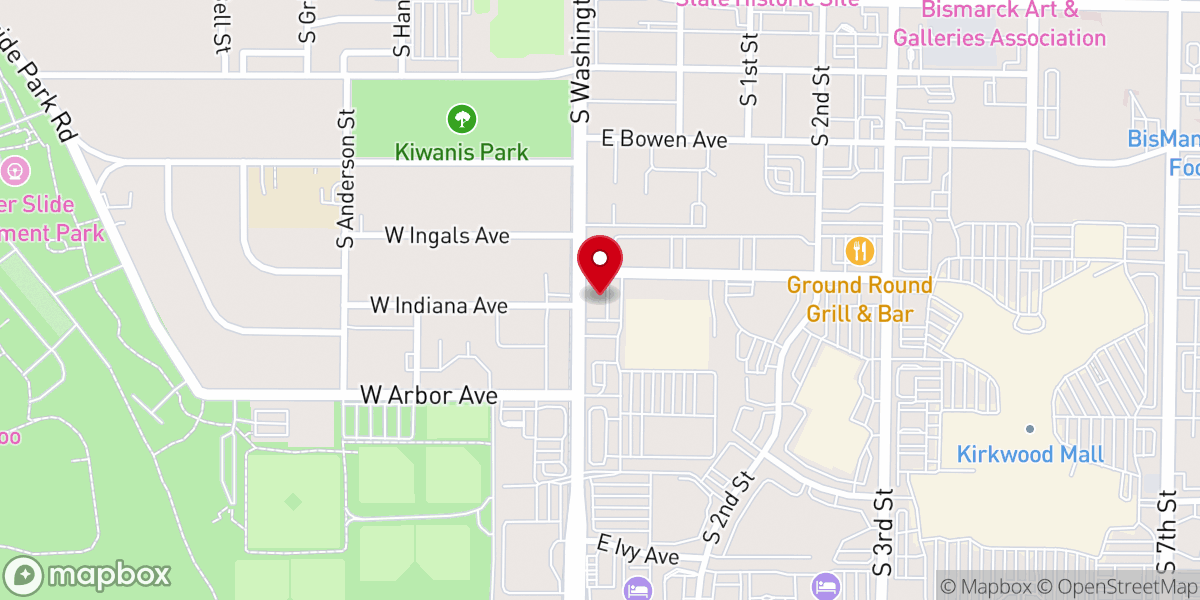 Map showing location of Salvation Army