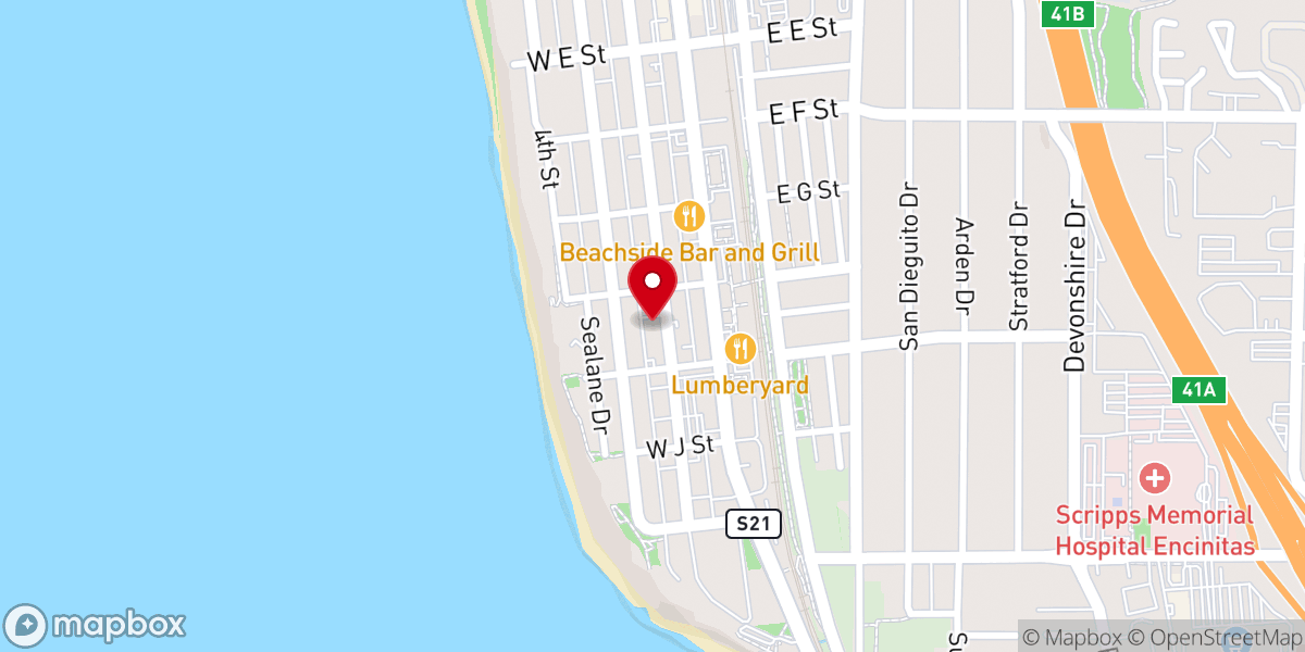 Map showing location of Church of Christ