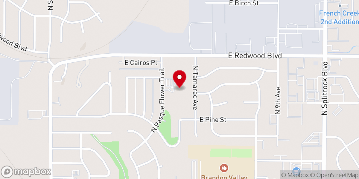 Map showing location of Celebration United Methodist Church