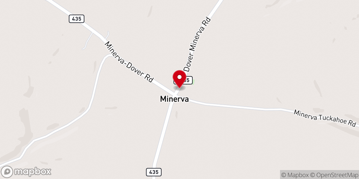 Map showing location of St. James Catholic Church