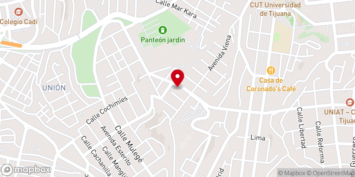 Map showing location of PARROQUIA NUESTRA SEÑORA DEL PERPETUO SOCORRO