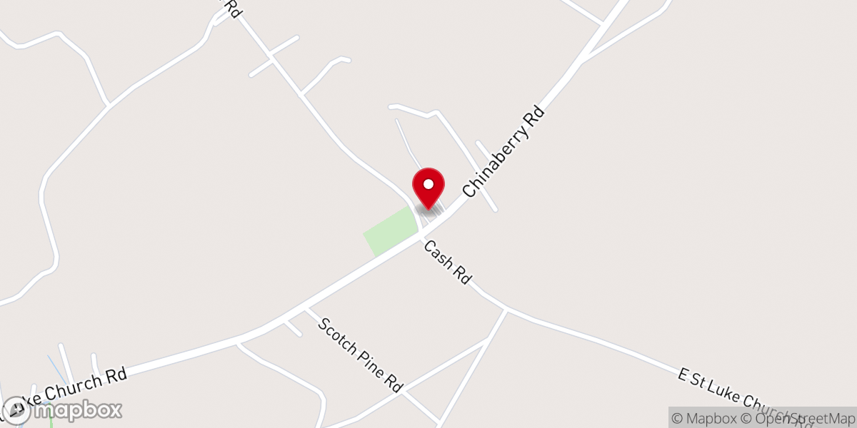 Map showing location of St Luke Ame Church