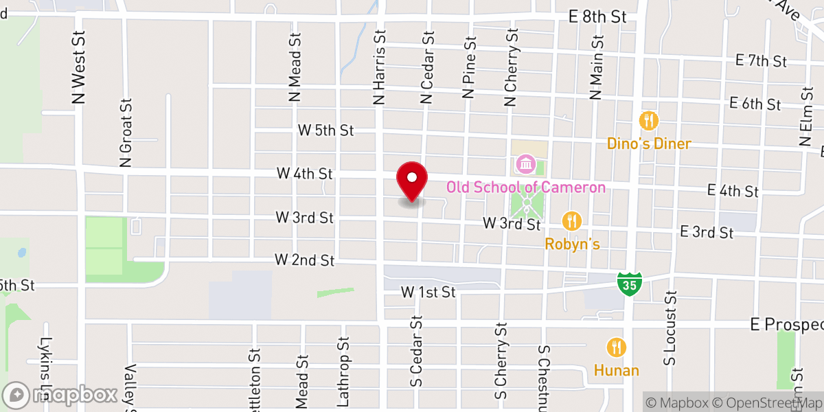 Map showing location of St. Munchin Parish