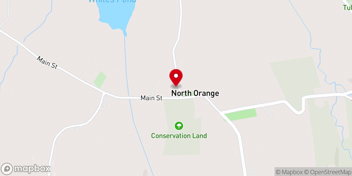 Map showing location of Community Church of North Orange