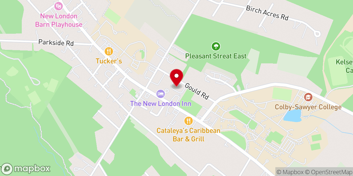 Map showing location of St Andrew's Episcopal Church