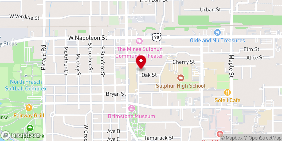 Map showing location of The Branch at Henning Memorial United Methodist Church