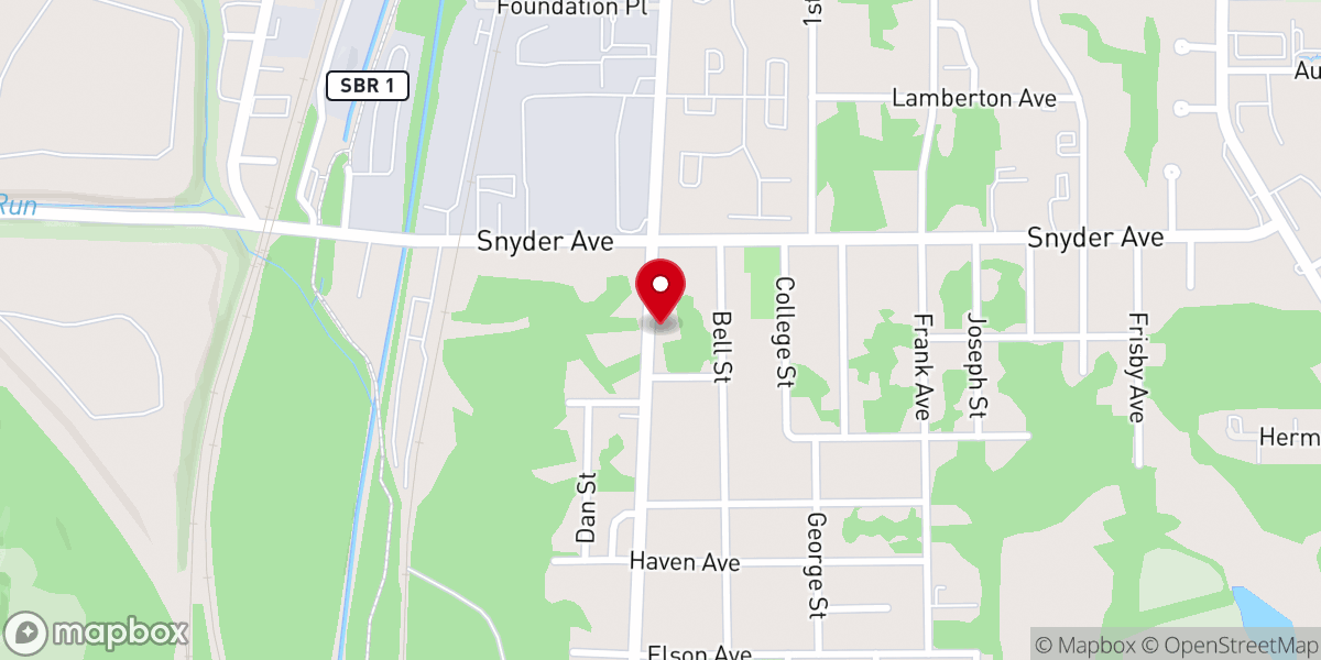 Map showing location of Greater St Timothy Bible Way