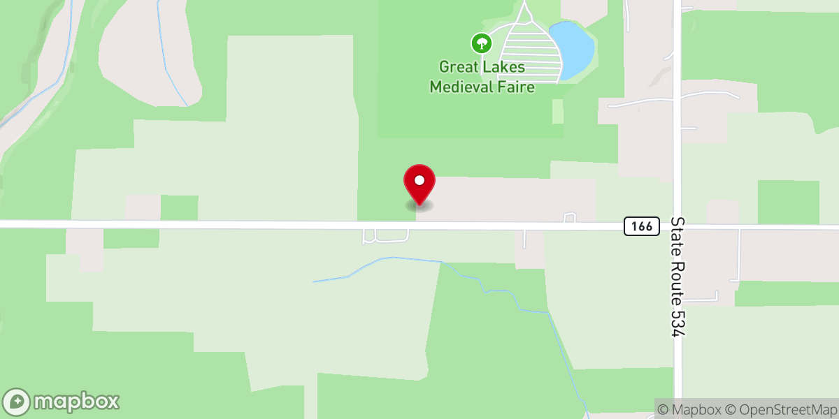 Map showing location of Faith Community Assembly-God