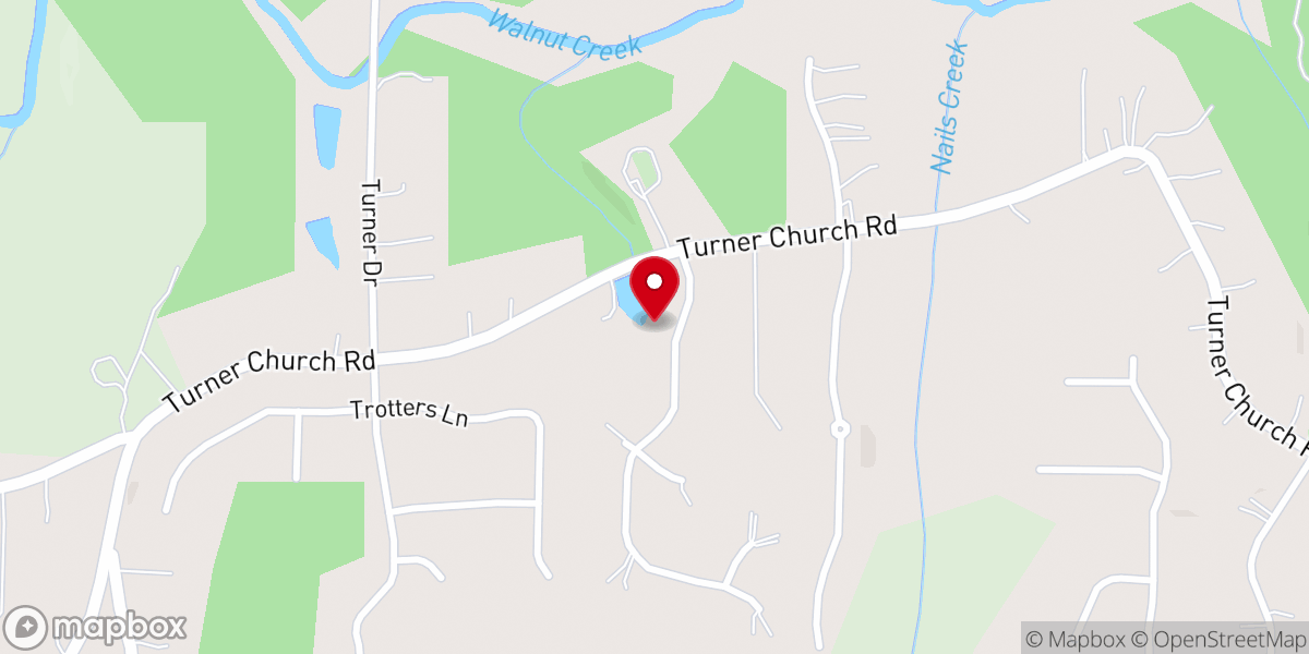 Map showing location of Church of Faith Non Denomination Corp