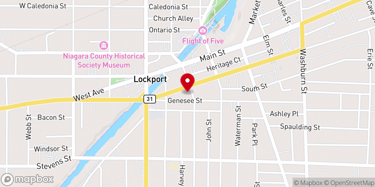 Map showing location of The Salvation Army Worship & Service Center
