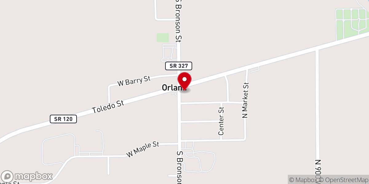 Map showing location of Sweet Summers