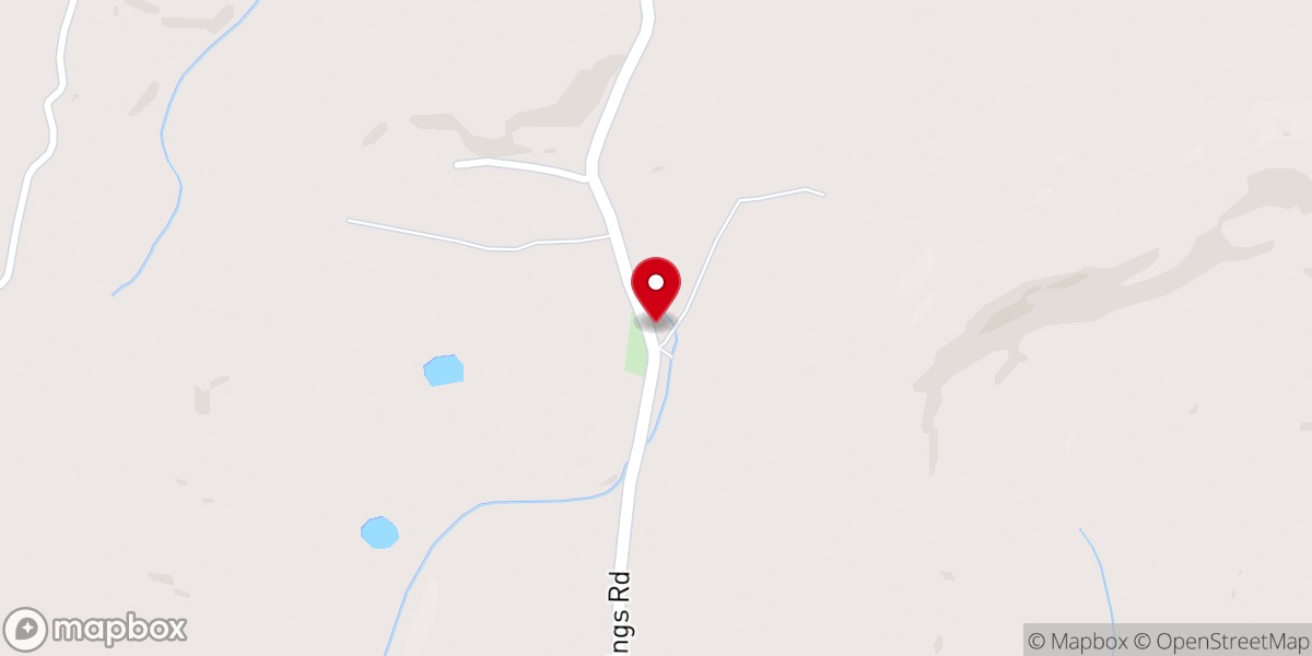 Map showing location of Pond Spring Church AME Zion
