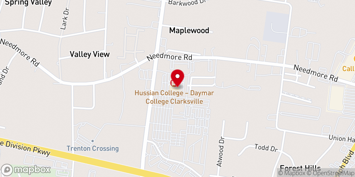 Map showing location of The Movement Church