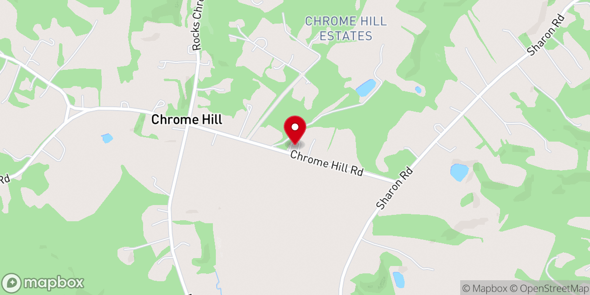Map showing location of Great Hope Bible Church