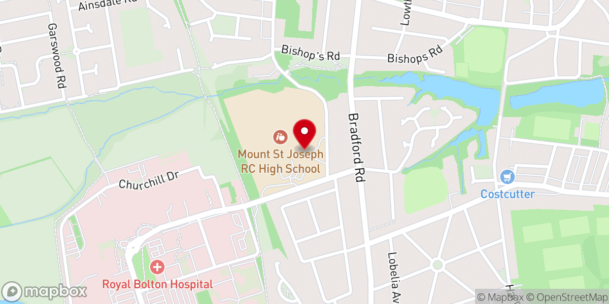 Map showing location of Lifeway Church UK