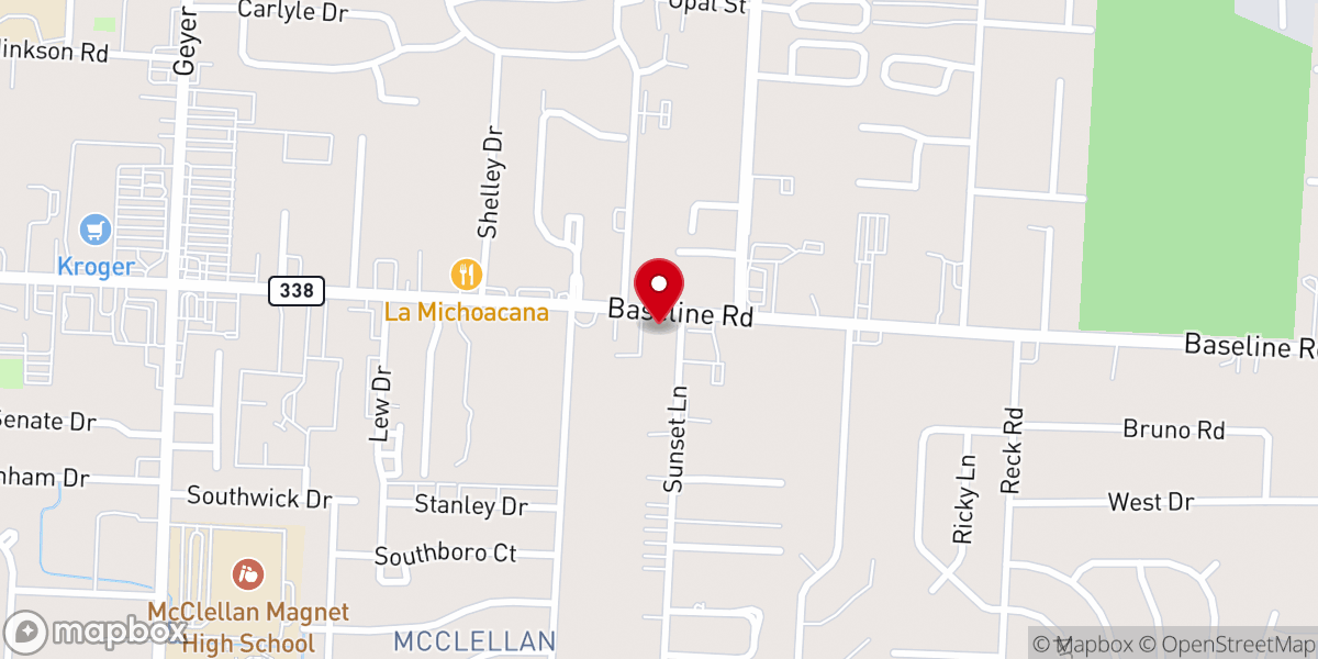 Map showing location of First Born Assemblies of the Apostolic Church