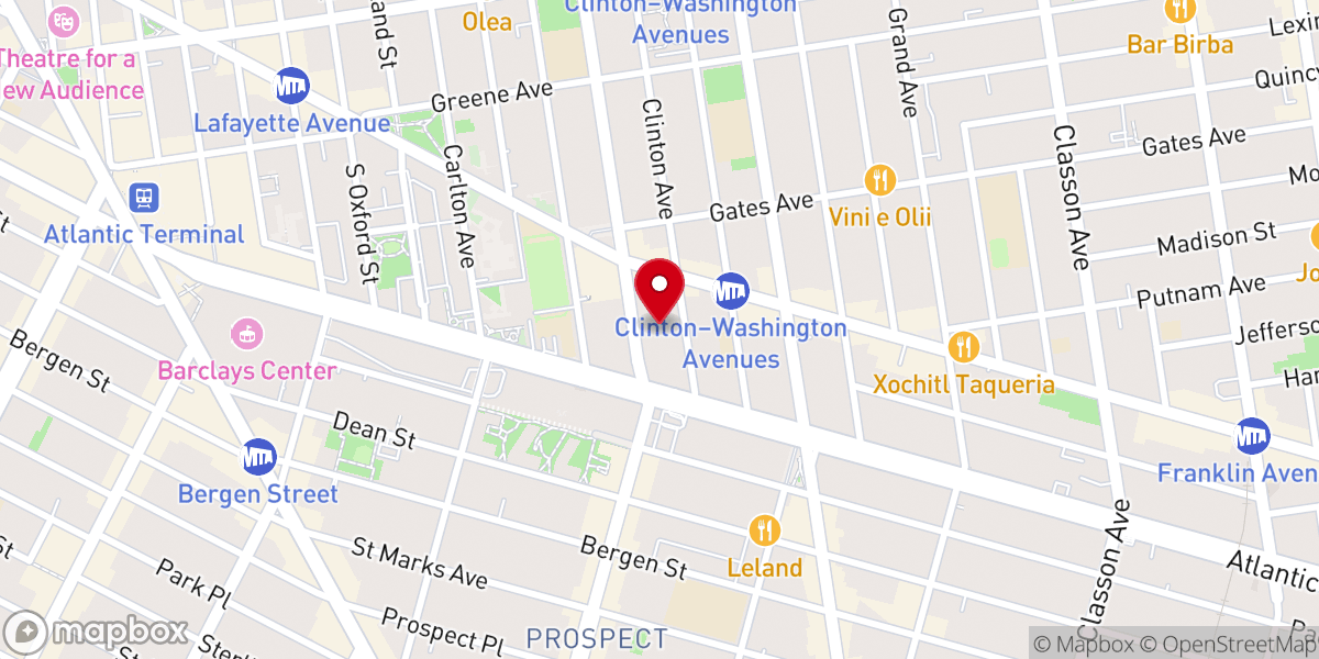 Map showing location of Church of St. Luke & St. Matthew