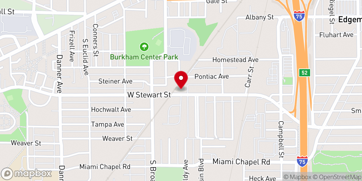 Map showing location of Saint Marys Spiritual Church