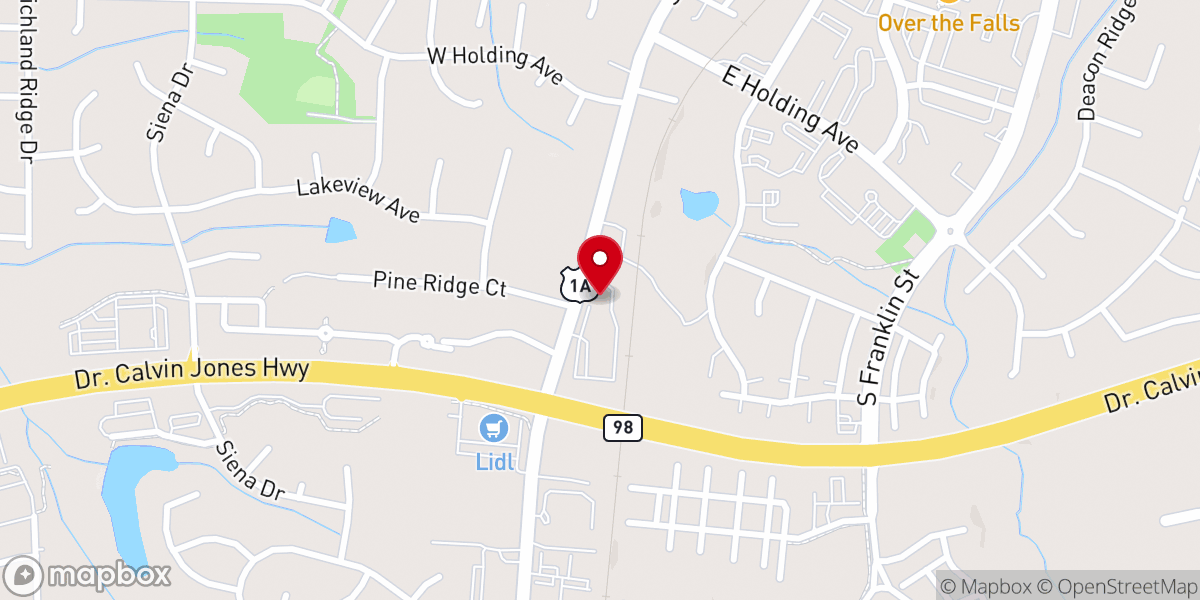 Map showing location of Little Chapel Preschool