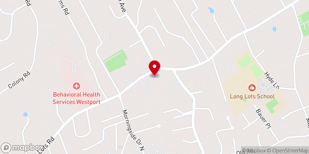 Map showing location of Saint Luke Church Parish Office