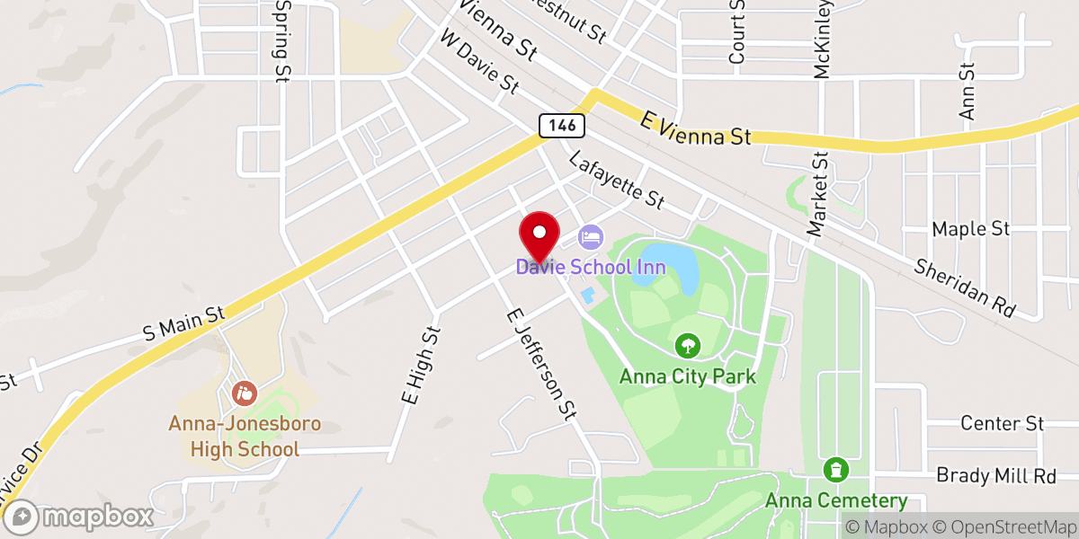 Map showing location of Saint Mary Catholic Church