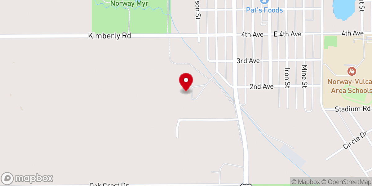 Map showing location of Holy Spirit Catholic School