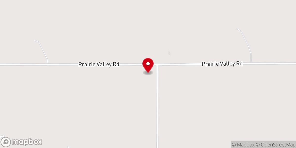Map showing location of Blue Ribbon Church